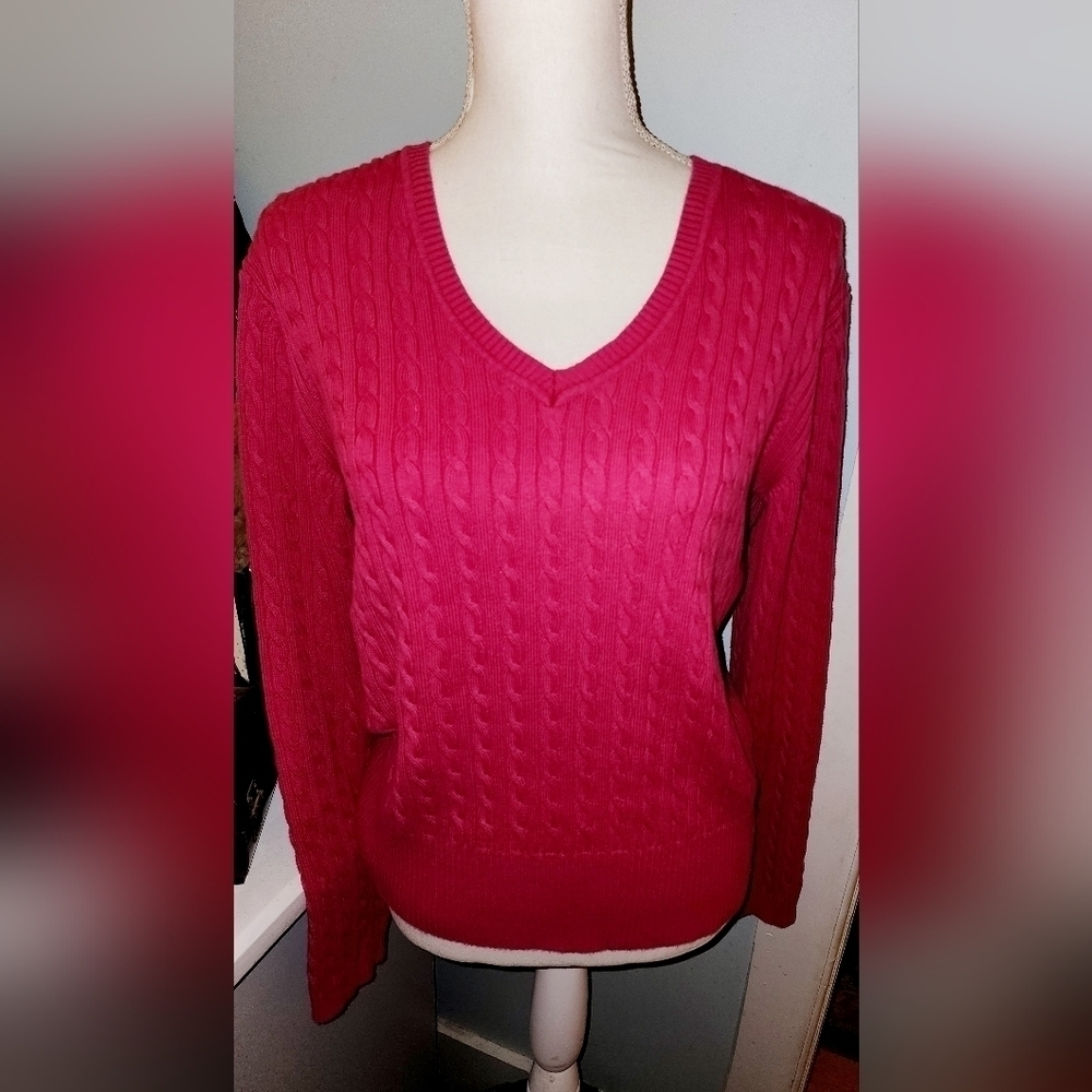 TOMMY HILFIGER CABLE KNIT SWEATER